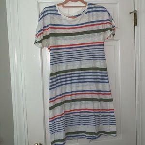 Striped Gap T Shirt Dress